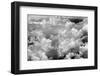 Aerial View of Clouds, Indonesia-Keren Su-Framed Photographic Print