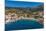 Aerial view of coastline near Zola, Kefalonia, Ionian Islands, Greek Islands, Greece, Europe-Frank Fell-Mounted Photographic Print