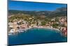 Aerial view of coastline near Zola, Kefalonia, Ionian Islands, Greek Islands, Greece, Europe-Frank Fell-Mounted Photographic Print