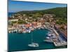 Aerial view of coastline near Zola, Kefalonia, Ionian Islands, Greek Islands, Greece, Europe-Frank Fell-Mounted Photographic Print