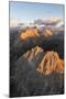 Aerial view of Colac, Gran Vernel and Marmolada, Dolomites, Trentino-Alto Adige, Italy, Europe-Roberto Moiola-Mounted Photographic Print