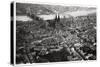 Aerial View of Cologne, North Rhine-Westphalia, Germany, from a Zeppelin, C1931-null-Stretched Canvas