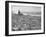 Aerial View of Cologne Showing Devastation of Allied Air Raids, Cathedral and Rhine River-John Florea-Framed Photographic Print