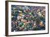 Aerial View of Colorful Houses, Manila, Philippines-Keren Su-Framed Photographic Print