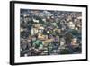 Aerial View of Colorful Houses, Manila, Philippines-Keren Su-Framed Photographic Print