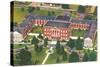 Aerial View of Columbia College, Columbia, South Carolina-null-Stretched Canvas