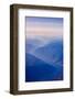 Aerial View of Columbia River Valley, Mountains, USA-Keren Su-Framed Photographic Print