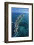 Aerial View of Contoy Island from the North-Claudio Contreras-Framed Photographic Print