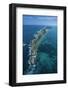 Aerial View of Contoy Island from the North-Claudio Contreras-Framed Photographic Print