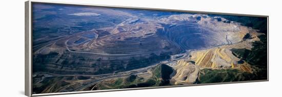 Aerial View of Copper Mines, Utah, USA-null-Framed Photographic Print