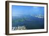 Aerial View of Coronado Island, San Diego-f8grapher-Framed Photographic Print