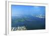 Aerial View of Coronado Island, San Diego-f8grapher-Framed Photographic Print