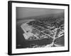 Aerial View of Corpus Christi-John Phillips-Framed Premium Photographic Print