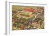 Aerial View of Creighton University, Omaha, Nebraska-null-Framed Art Print