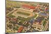 Aerial View of Creighton University, Omaha, Nebraska-null-Mounted Art Print