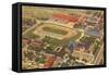 Aerial View of Creighton University, Omaha, Nebraska-null-Framed Stretched Canvas