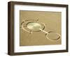 Aerial View of Crop Circles in a Wheat Field, Wiltshire, England, United Kingdom-Adam Woolfitt-Framed Photographic Print