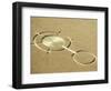 Aerial View of Crop Circles in a Wheat Field, Wiltshire, England, United Kingdom-Adam Woolfitt-Framed Photographic Print