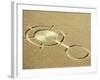 Aerial View of Crop Circles in a Wheat Field, Wiltshire, England, United Kingdom-Adam Woolfitt-Framed Photographic Print