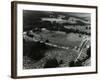 Aerial View of Crowds at the Knebworth Pop Festival, 1986-Denis Williams-Framed Photographic Print