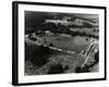 Aerial View of Crowds at the Knebworth Pop Festival, 1986-Denis Williams-Framed Photographic Print