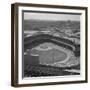 Aerial View of Crowds at Yankee Stadium-null-Framed Photographic Print
