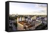 Aerial View of Cuiaba City, Brazil-Frazao-Framed Stretched Canvas