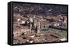 Aerial View of Cusco-Peter Groenendijk-Framed Stretched Canvas