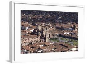 Aerial View of Cusco-Peter Groenendijk-Framed Photographic Print