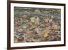 Aerial View of Dayton, Ohio-null-Framed Art Print