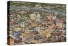 Aerial View of Dayton, Ohio-null-Stretched Canvas