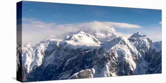 Aerial View of Denali-Timothy Mulholland-Stretched Canvas