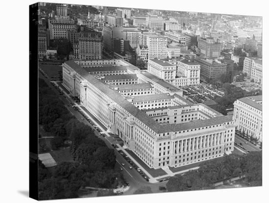 Aerial View of Department of Commerce-null-Stretched Canvas