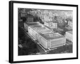 Aerial View of Department of Commerce-null-Framed Photographic Print