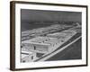 Aerial View of Deserted Beach in Resort Area Mar Del Plata-Hart Preston-Framed Premium Photographic Print