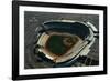 Aerial View of Dodger Stadium with Parking Lots-null-Framed Photographic Print