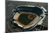 Aerial View of Dodger Stadium with Parking Lots-null-Mounted Photographic Print