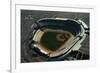 Aerial View of Dodger Stadium with Parking Lots-null-Framed Photographic Print