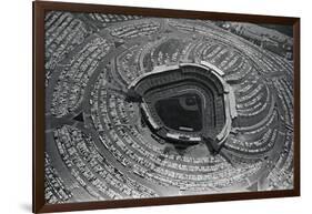 Aerial View of Dodger Stadium-null-Framed Photographic Print