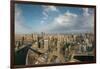 Aerial view of downtown Dubai, United Arab Emirates, Middle East-Ben Pipe-Framed Photographic Print