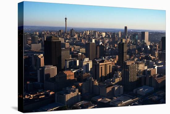 Aerial View of Downtown Johannesburg-Charles O'Rear-Stretched Canvas