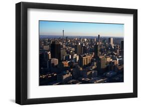 Aerial View of Downtown Johannesburg-Charles O'Rear-Framed Photographic Print