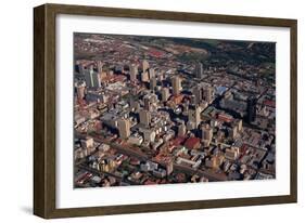 Aerial View of Downtown Pretoria-Charles O'Rear-Framed Photographic Print