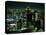 Aerial View of Downtown Skyline, Osaka, Japan-Nancy & Steve Ross-Stretched Canvas