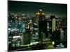 Aerial View of Downtown Skyline, Osaka, Japan-Nancy & Steve Ross-Mounted Photographic Print
