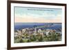 Aerial View of Duluth, Minnesota-null-Framed Premium Giclee Print