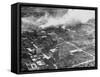 Aerial View of Earthquake Damage-null-Framed Stretched Canvas