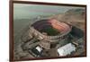 Aerial View of Earthquake Damaged Stadium-Paul Richards-Framed Photographic Print