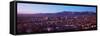 Aerial View of El Paso, Texas, Usa-Mexico Border-null-Framed Stretched Canvas