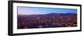 Aerial View of El Paso, Texas, Usa-Mexico Border-null-Framed Photographic Print